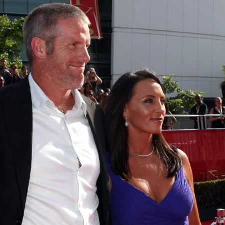 Brett Favre and his wife, Deanna